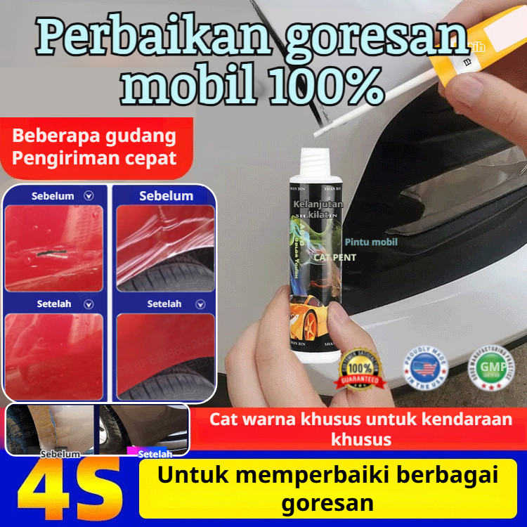 [COD+Gratis Ongkir]Pulpen Cat Flash Untuk Perbaikan Goresan Cat/ Pulpen Cat Untuk Detailing Mobil/ T