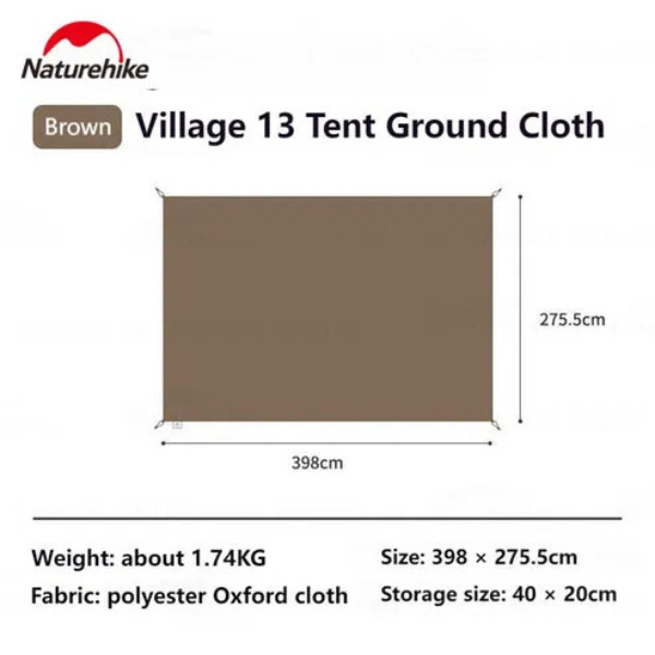 Matras Footprint Tenda Naturehike Village 13