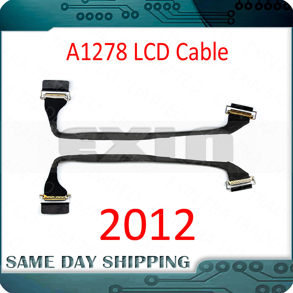 2012 Laptop A1278 LCD LED LVDS splay Screen Flex Cable for MacBook Pro 13" MD101 MD102 EMC 2554