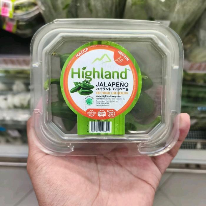 Jalapeno Highland 150 gr fresh / pack
