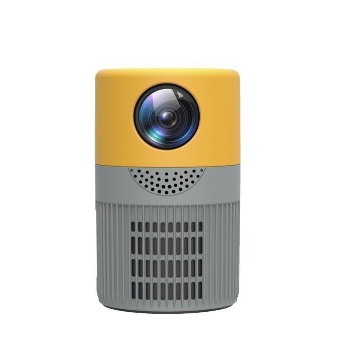 Proyektor Mini YT400/ Mini Projector YT 400 Rockware LED 3000 Lumens - Yellow