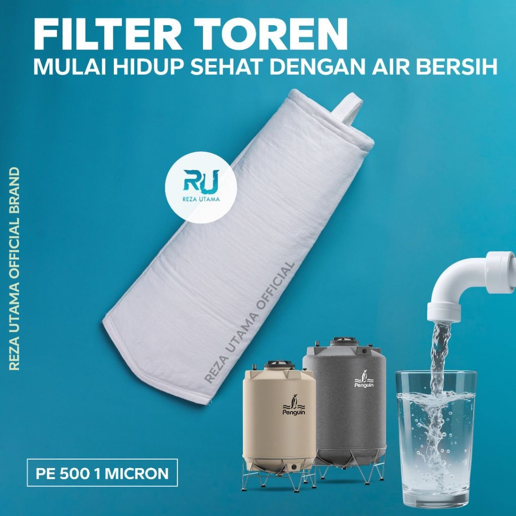 Filter Air Sumur Toren untuk Air Keruh dan Bau 40cm