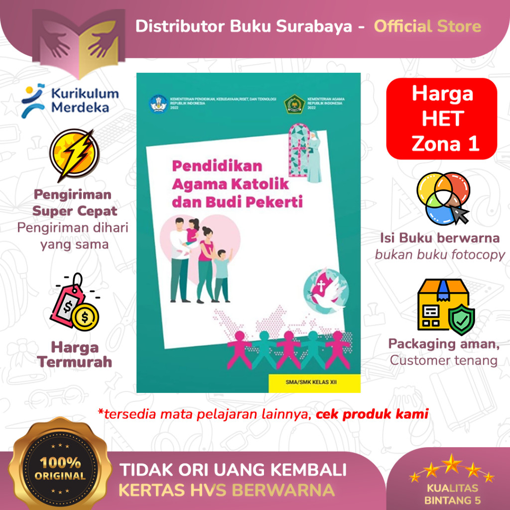 Buku Siswa Agama Katolik Kelas 12 SMA Kurikulum Merdeka
