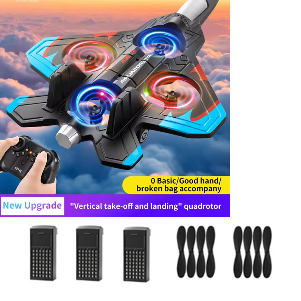 4DRC V32 Drone Part 3.7v 500mAh V32 Drone Battery / Propeller Maple Leaf / For 4D-V32 Drone