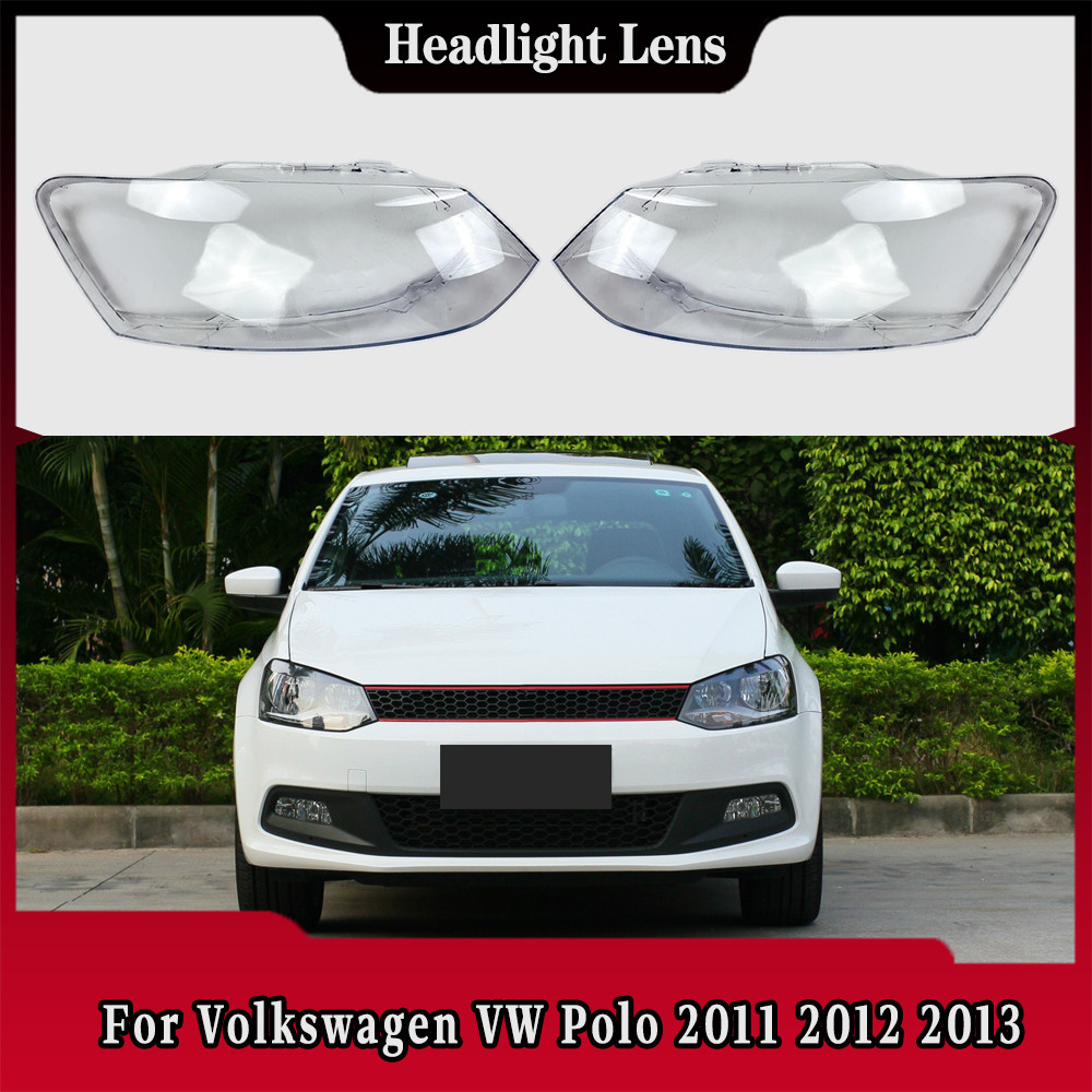 Transparent Headlight Cover Headlamp Lens Shell Replace Original Lampshade Plexiglass For Volkswagen