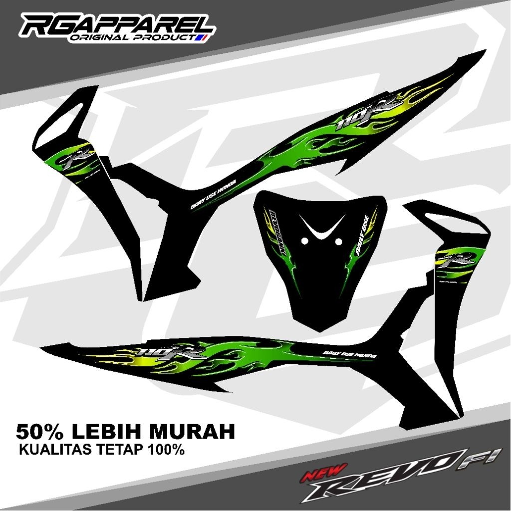 Striping Api, Revo Fit/revo X/striping Revo