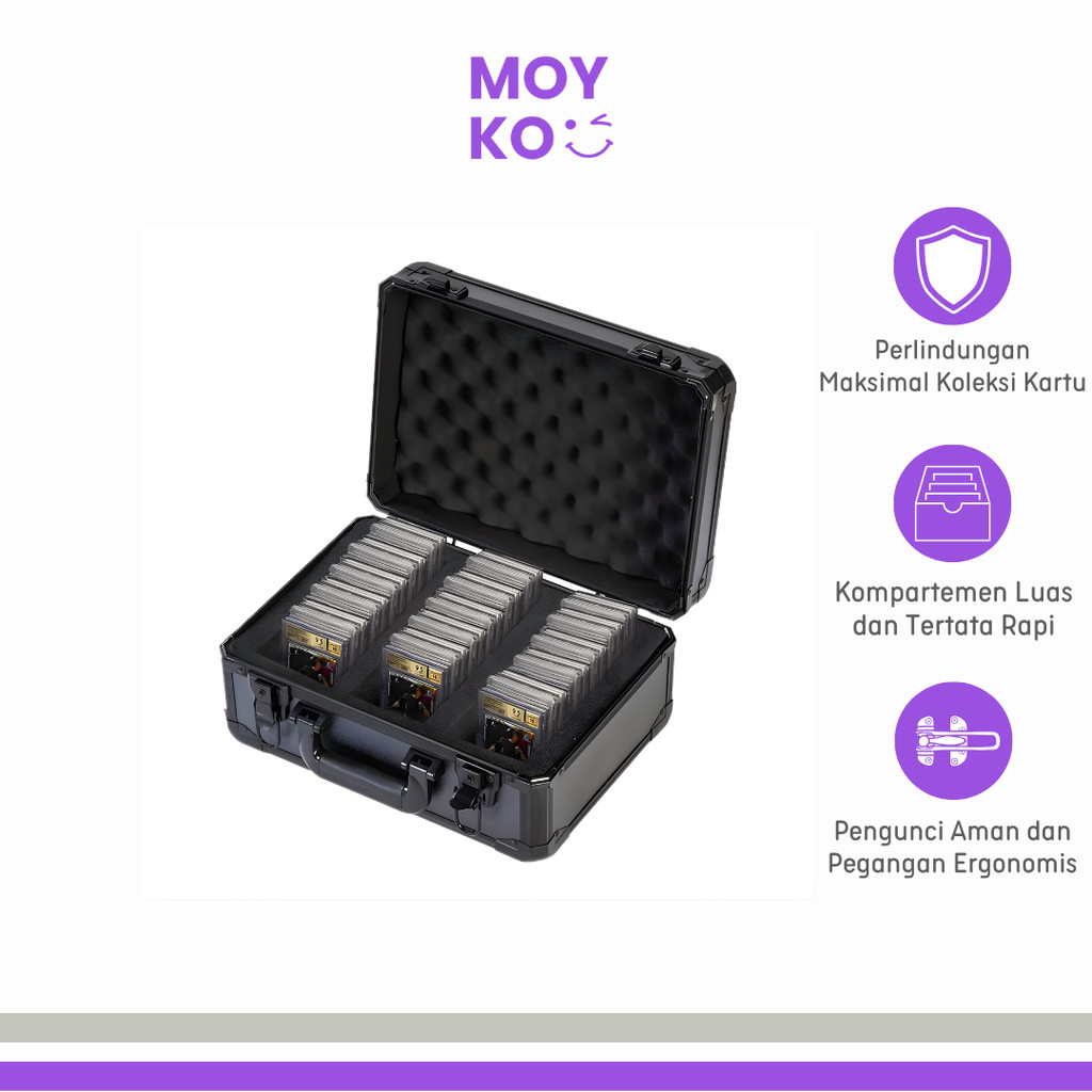 Kotak Kartu Koleksi Pokemon Graded Card Case PSA EVA - MR-345