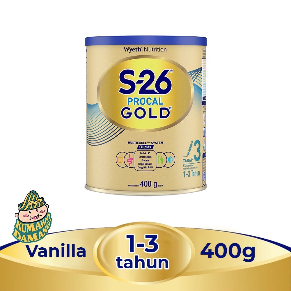 S-26 Procal Gold Vanila 400 gram S26 Vanilla