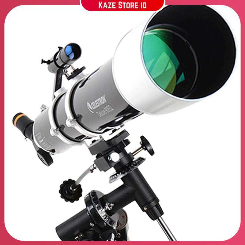 CELESTRON Astronomical Telescope Teropong Bintang - Deluxe 90EQ