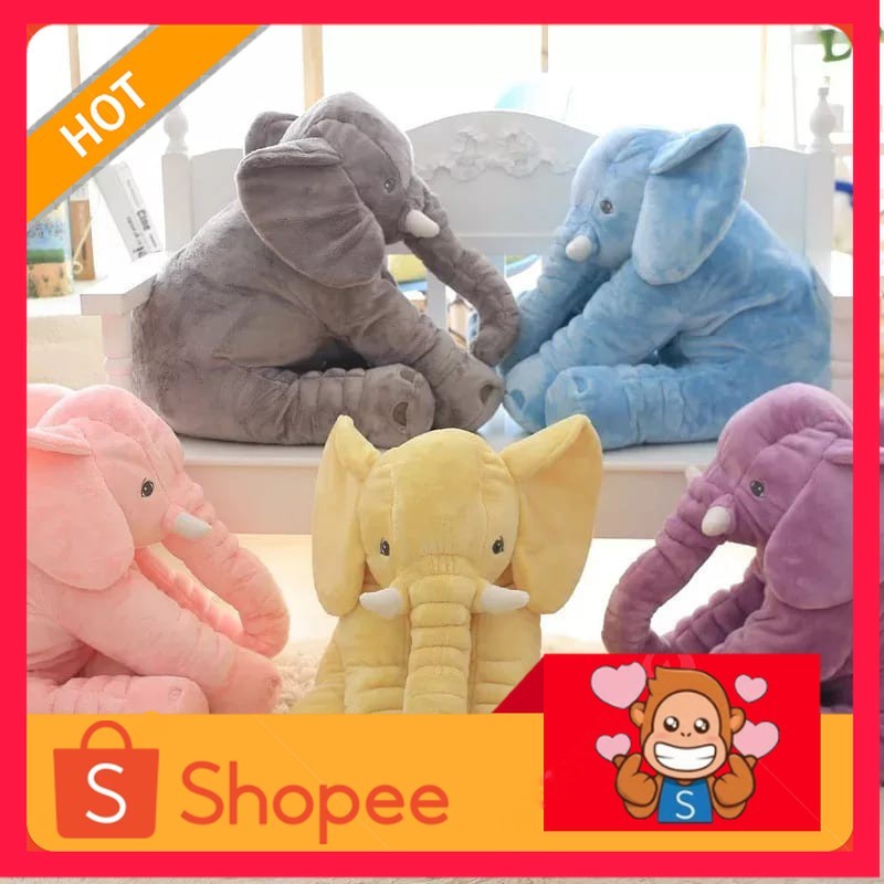Boneka Gajah Jumbo / Boneka Elphant / Mainan Anak