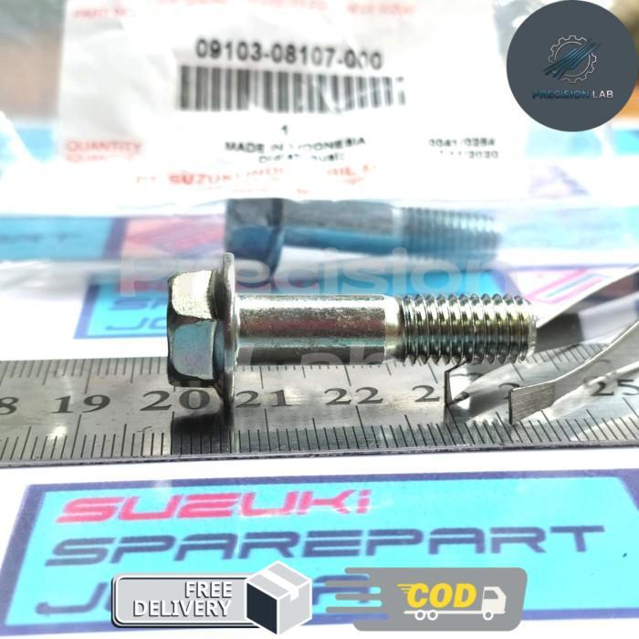P-LAB- 09103-08107-000 Baut Braket Kaliper Cakram Depan Satria FU 150 Ori