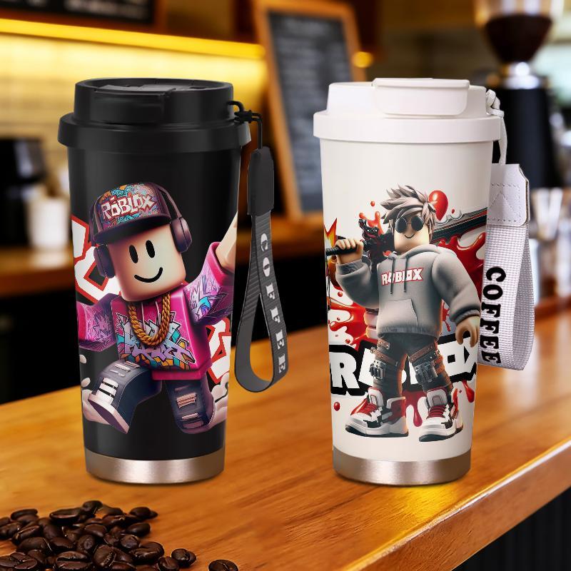 Tumbler Roblox Botol Air Minum Aesthetic Stainless Steel Tumblr CUP 500 ML Termos Viral Tahan Dingin