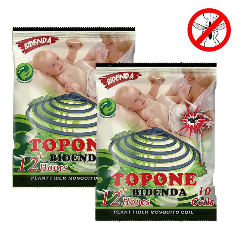 Obat Nyamuk Bakar 10pcs, Pengusir Kecoa dan Lalat, Perlindungan 12 Jam, Obat Nyamuk Bakar Kertas unt