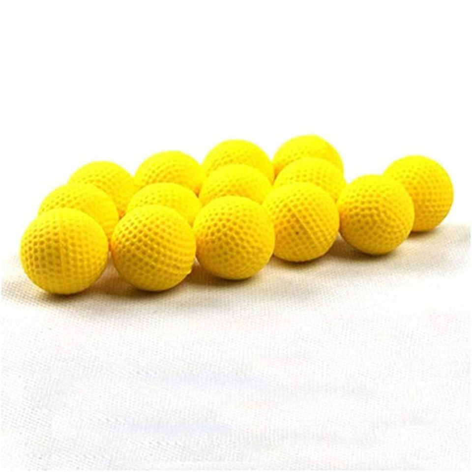 Yellow PU Bullet Nerf Rival Refill Darts Toy Gun Round Bullets Toy Gun Ball Dart for Nerf Rival Apol