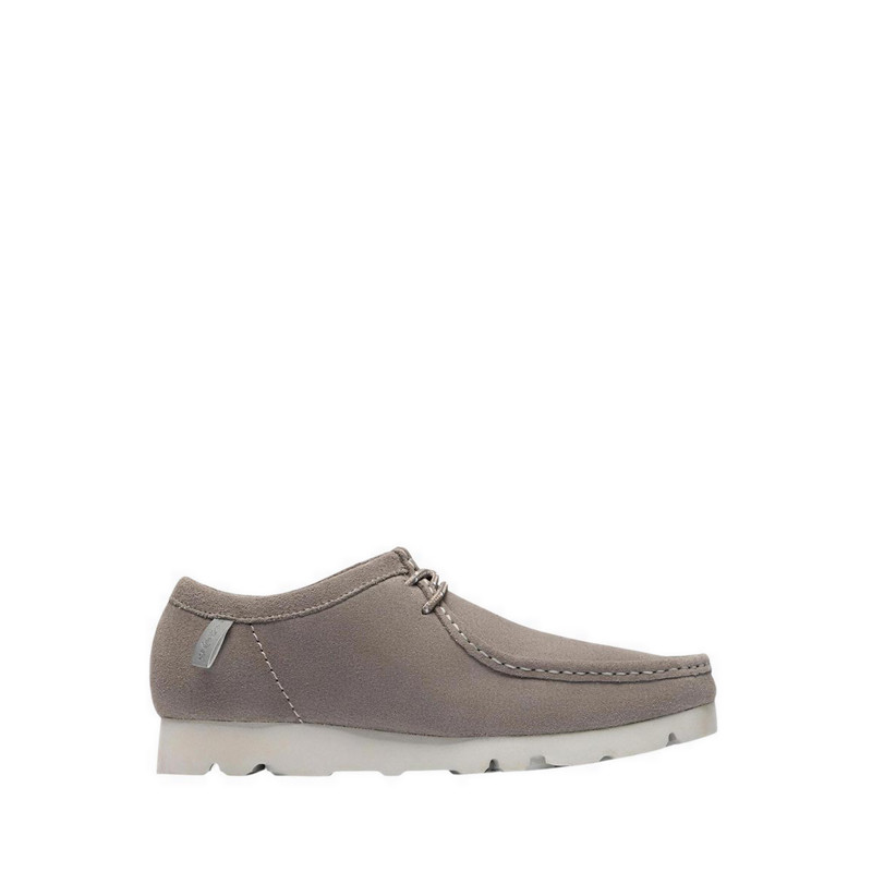 Clarks Wallabee Grey Suede