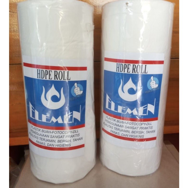 Plastik HD Roll Buah Fotocopy Merk Elemen Uk 25x40