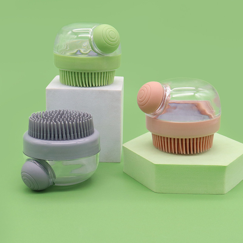 Soft Silicone Dog Brush Hair with Shampoo spenser Gentle Massage Cat Grooming Brush Dog Grooming Equ