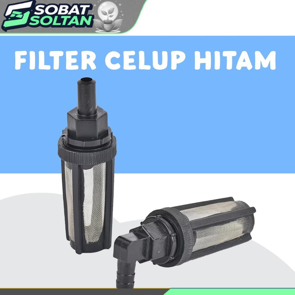Filter Air Selang Input Pompa DC 12V Pompa Penguat selang 5/16