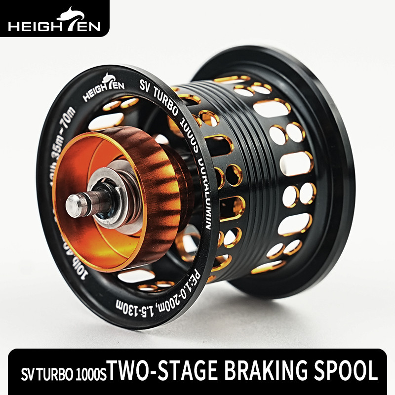 HEIGHTEN Shallow Spool For Daiwa Zillion Steez Ryoga Morethan Baitcasting Reel Lure fishing