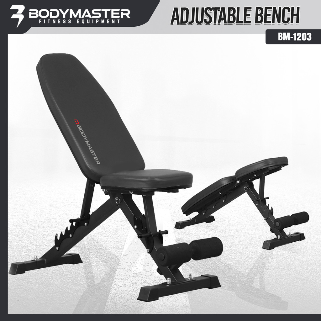 BODYMASTER Adjustable Bench BM-1203 HE - Gym Bench Kursi Gym Fitness Bench Press