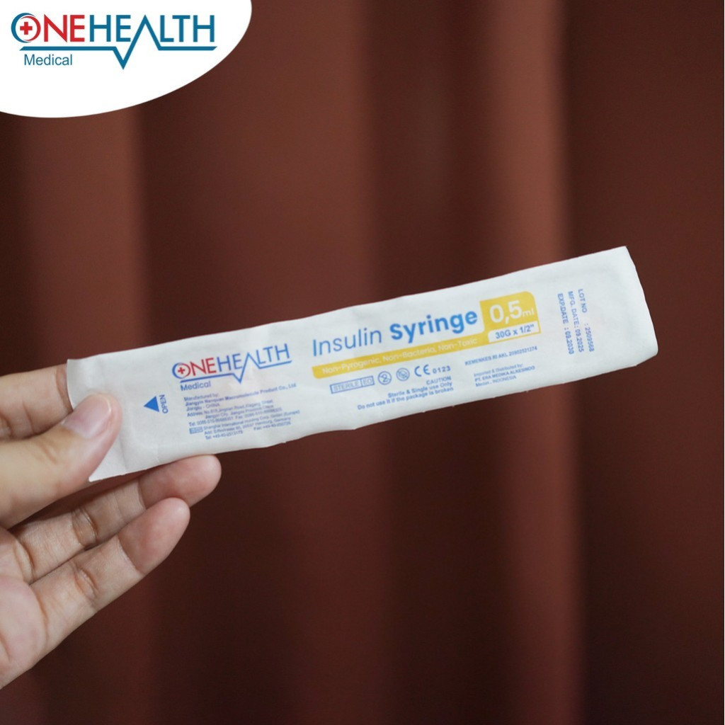 SYRINGE 0,5Ml DISPOSABLE SPUIT 0,5CC / PCS S10