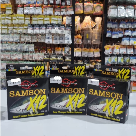 SENAR PE SAMSON X12 | SENAR PANCING TERBARU
