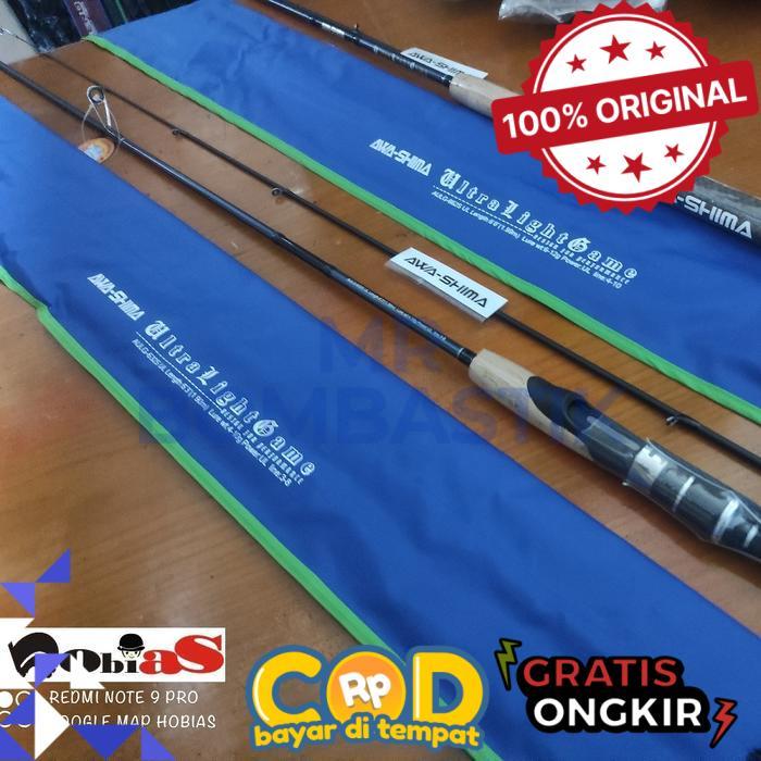 Joran pancing awashima ulltra light game 602. 632. 662 - 602UL -bomb