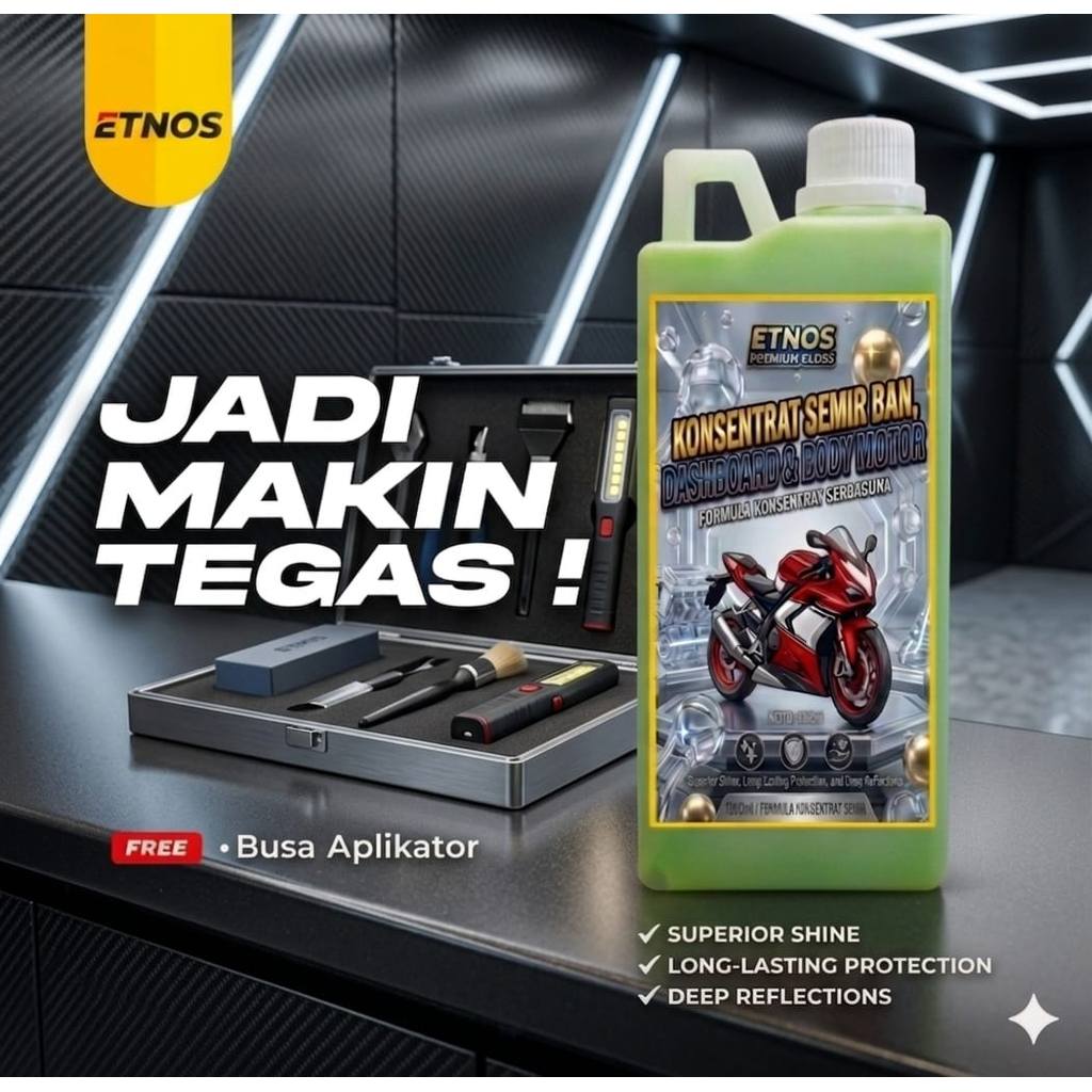 KOSENTRAT SEMIR 1 Liter Semir Ban Semir Jok Semir Dashboard Semir Doortrim Semir Body Doff Kendaraan
