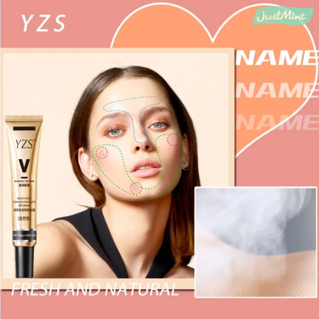 JM - YZS Original Foundation Gilding And Concealer Liquid Foundation Moisturizing Waterproof