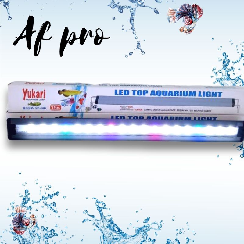 Lampu led aquarium aquascape YUKARI RGBW SP 600