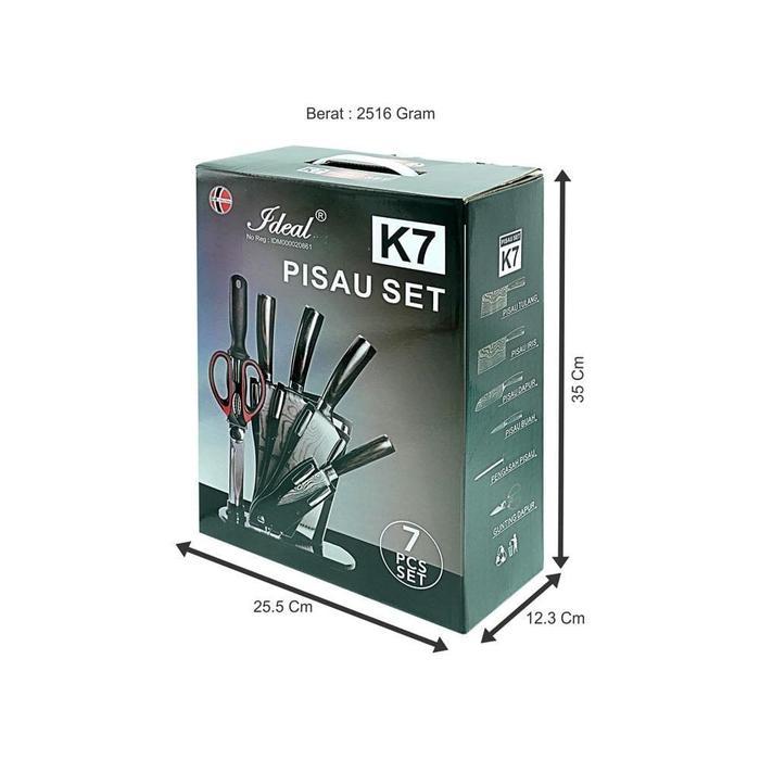 Set knife chef/pisau set dapur DR