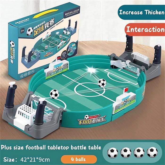 Klik Toys JIQILE 4/10 Bola Mainan Bola Anak Laki Laki Board Game Mainan Seru Sepak Bola Meja Mini Ga