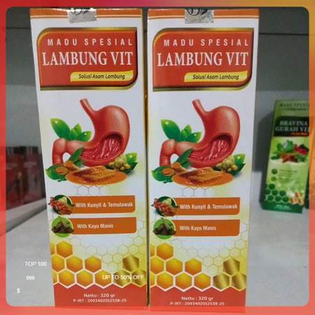 MADU LAMBUNG VIT SOLUSI ASAM LAMBUNG