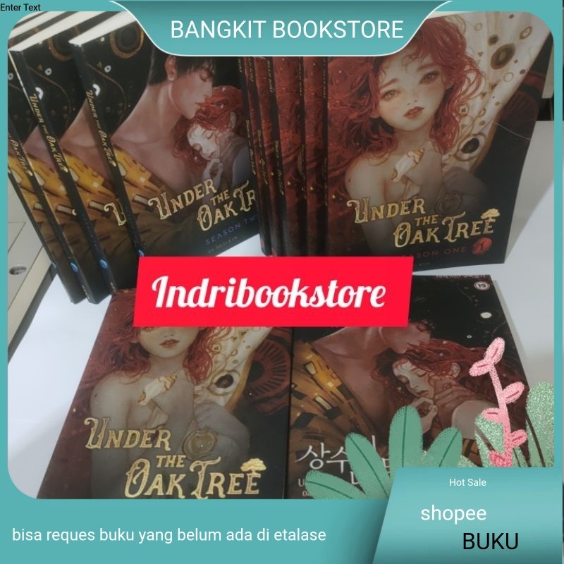bukuunder the oak tree season 1 & 2 , riftan pov ,side story (bahasa  Indonesia & english )