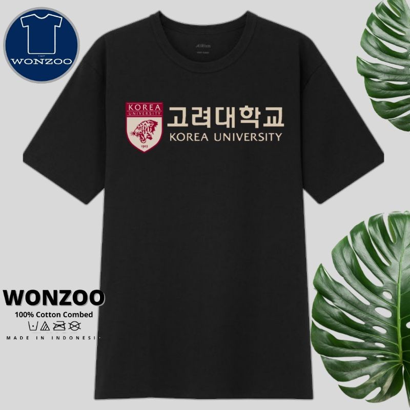 KAOS TSHIRT KOREA UNIVERSITY-PREMIUM QUALITY