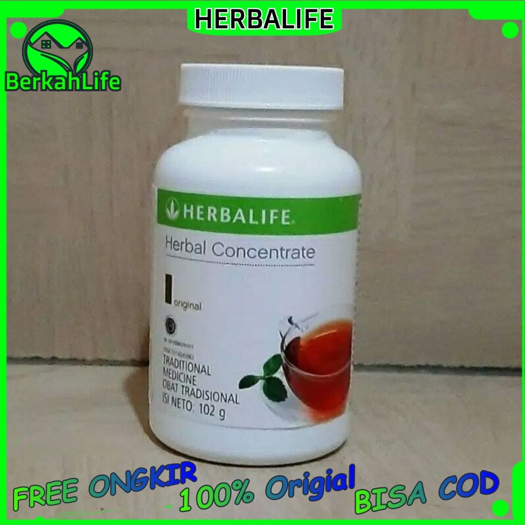 Herbalife Naturation Thermo Original Teh Concrete Teh Pelangsing Paling Cepat Menurunkan Berat Badan