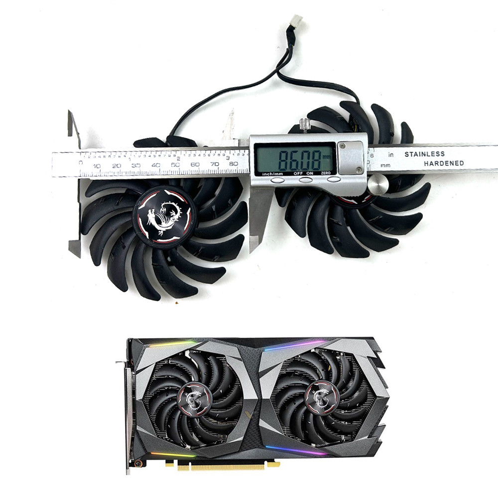 D09210S12HH 4PIN GTX1660 1650 S GPU FAN For MSI GTX 1650 1660 Ti Super GAMING X Graphics Card Fan
