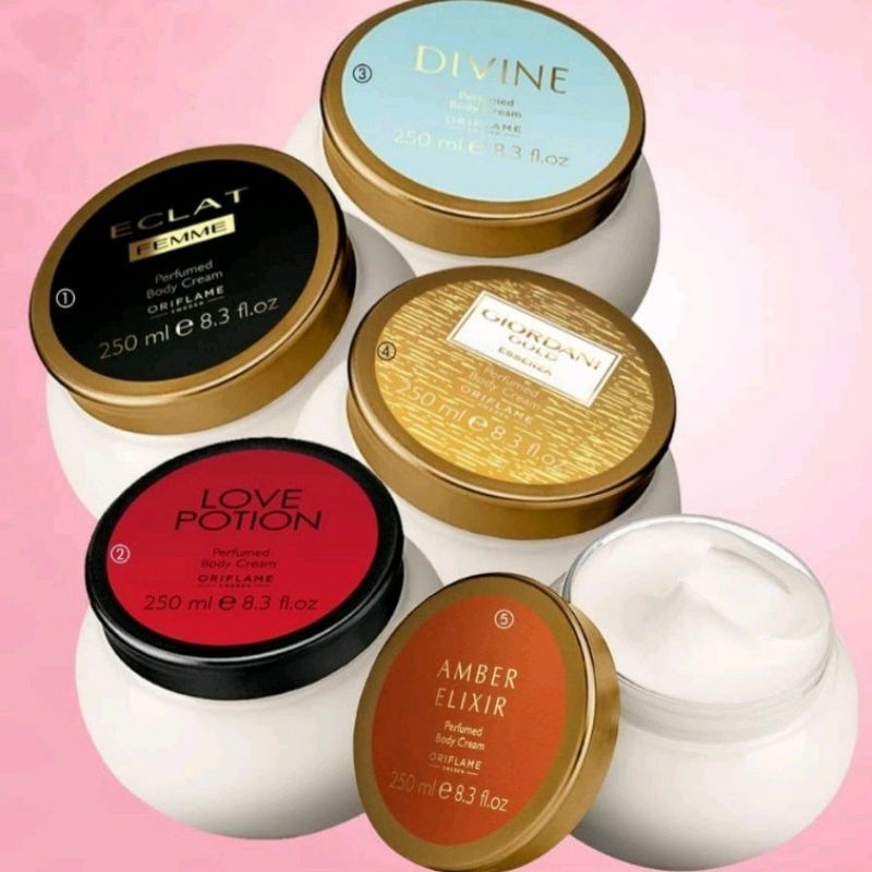 1-2 Body Cream  Original 100%, Body cream, possess, divine, milk honey,love potion, amber, essenza, 