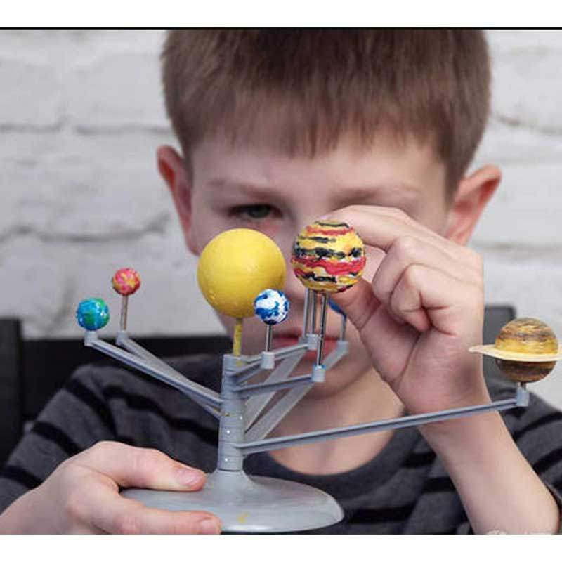 10Pcs Bola Gabus Tata Surya Planet Styrofoam Bola Gabus Styrofoam