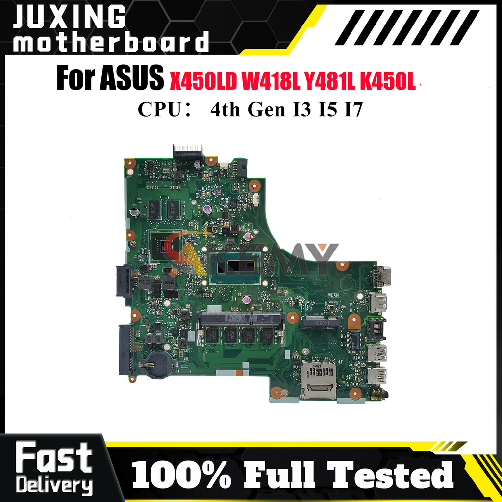 X450LD Laptop Motherboard For ASUS K450L Y481L X450LD X450LB X450L R412L X450LC VM480L R409L X450LN 