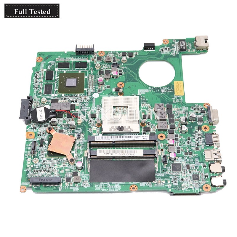 NOKOTION DAZQSAMB6E0 NBM1S11001 Laptop motherboard For Acer Aspire E1-471G Intel ddr3 Socket pga989 