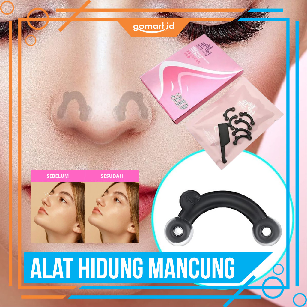 HIDUNG MANCUNG TANPA OPLAS PAKAI INI AJA  Alat Bantu Hidung Mancung Instan Manual - 3D Korea Nose Up