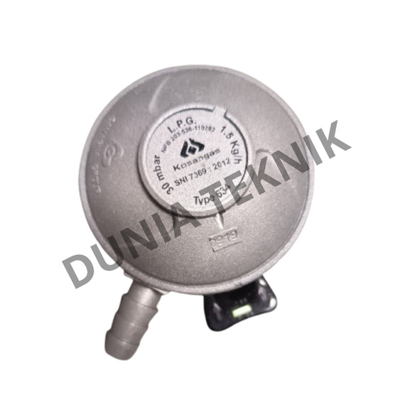 REGULATOR GAS LPG KOSANGAS QUICK ON 634 // REGULATOR NEW COMPACT QUICK ON 634 EEC KOSANGAS