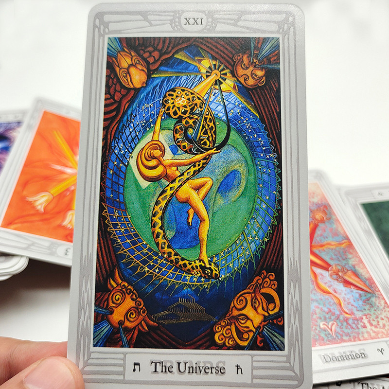 Aleister Crowley Luxe 80 Predictive Cards The Great THOTH Divination Tarot Cards
