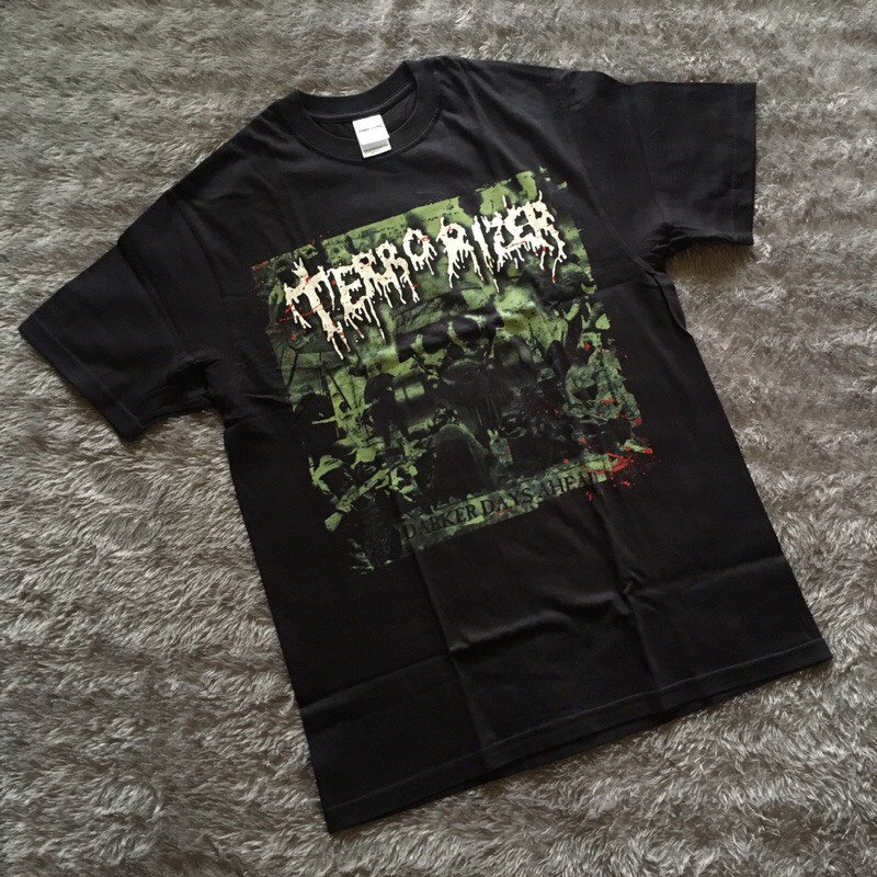 (COD) monggo kaos band terorizer live at hammersonic 2015 original resmiii not burgerkill venomous
