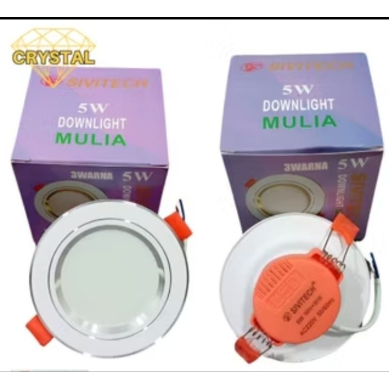 Lampu Downlight LED 5watt