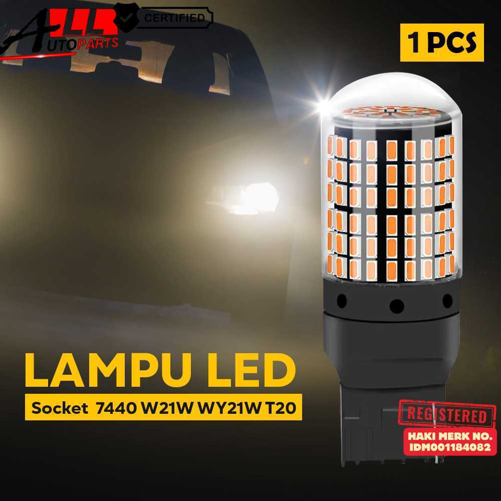 Lampu Sein Mobil LED Cross Flow 3014 SMD 7440 1 PCS - 3014