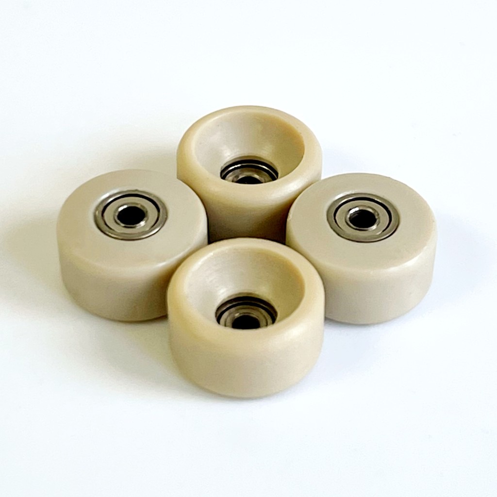 Bowl Shape Fingerboard Wheels CNC Made with High Speed Bearing for Mini Skateboard Finger Skate Boar