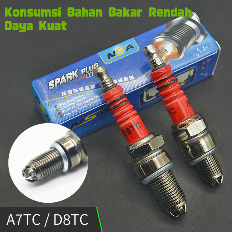 A7TC Busi Racing Kaki 3 Drat Pendek Busi Racing Mio Grand Supra X Jupiter Vega Shogun Busi Racing Ka