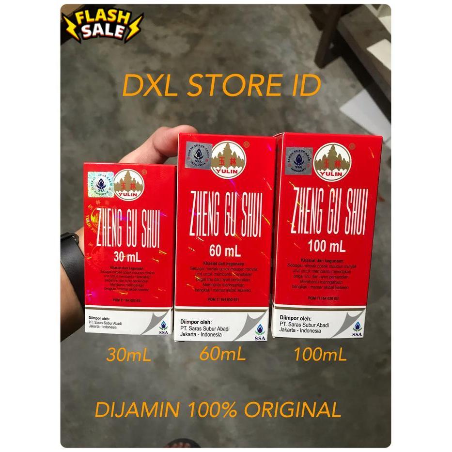 ZHENG GU SHUI OBAT GOSOK KESELEO JATUH MEMAR 30ml 60ml 100ml ORIGINAL - 30 ml LS
